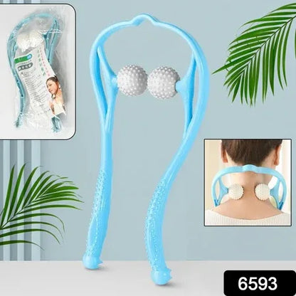 6593 Neck Shoulder Massager 13.5x7.08in Portable Relieving The Back For Men Relieving The Waist Women - Zidbik