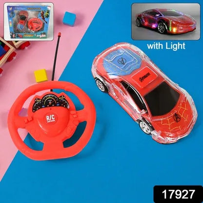 17927 Plastic Remote Control Car Remote Control Racing Car With Two Function Backward And Forward. Handle Design Remote. Best Birthday Gift Birthday Return Gift With Rechargeable Battery For Car - Zidbik