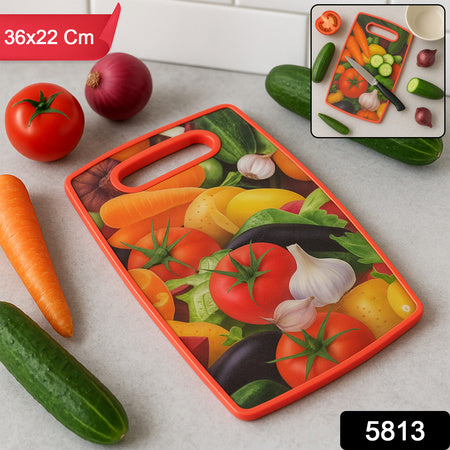 Premium Multipurpose Vegetable And Fruit Cutting Board (1 Pc) - Zidbik
