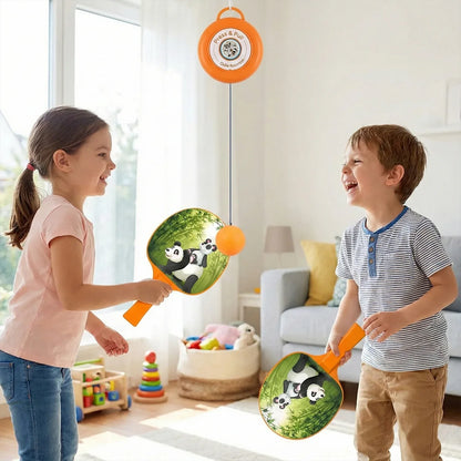 Hanging Table Tennis Trainer Set For Kids (1 Set) - Zidbik