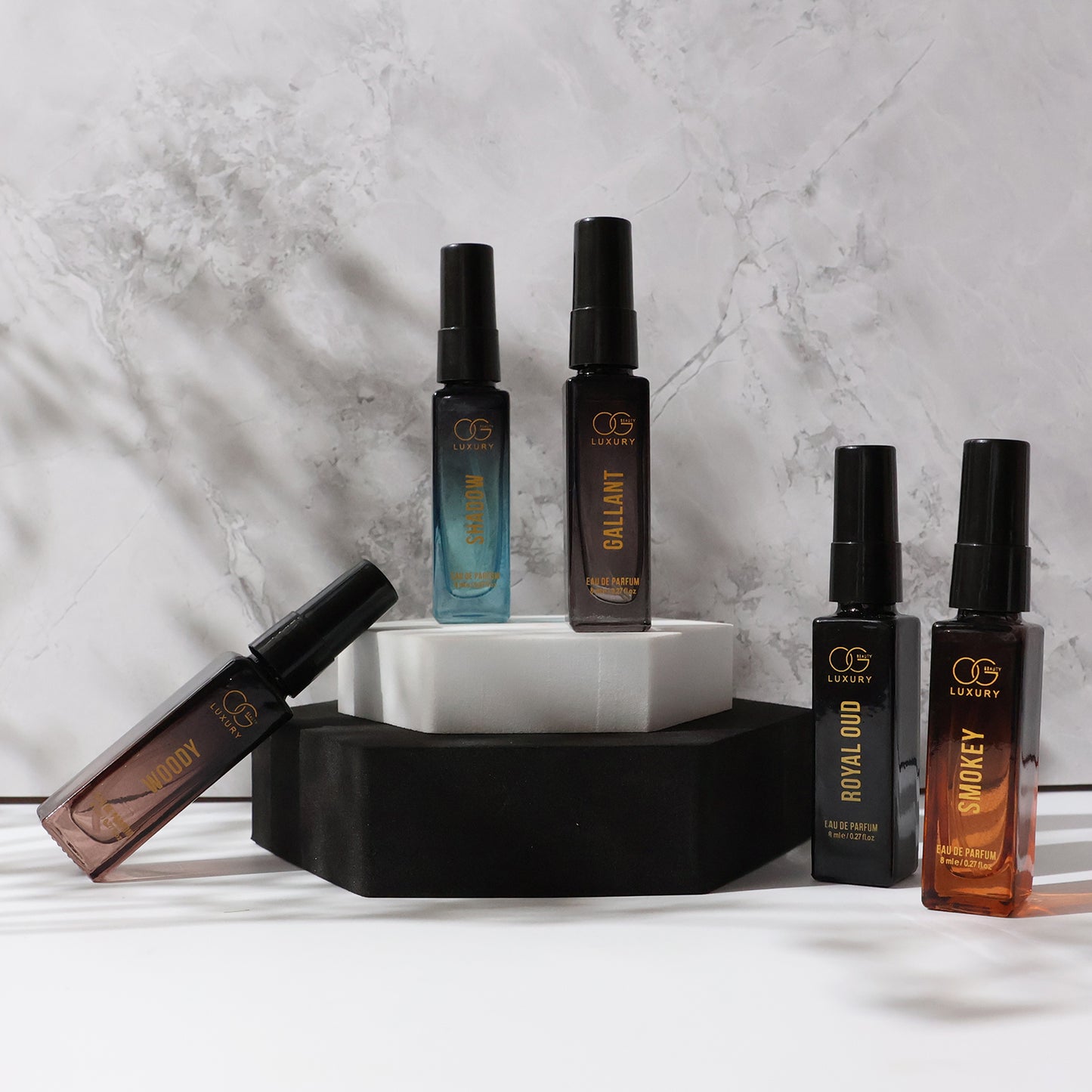 Og Beauty Luxury Perfume Combo Pack (8 Ml  5 Pc) - Zidbik