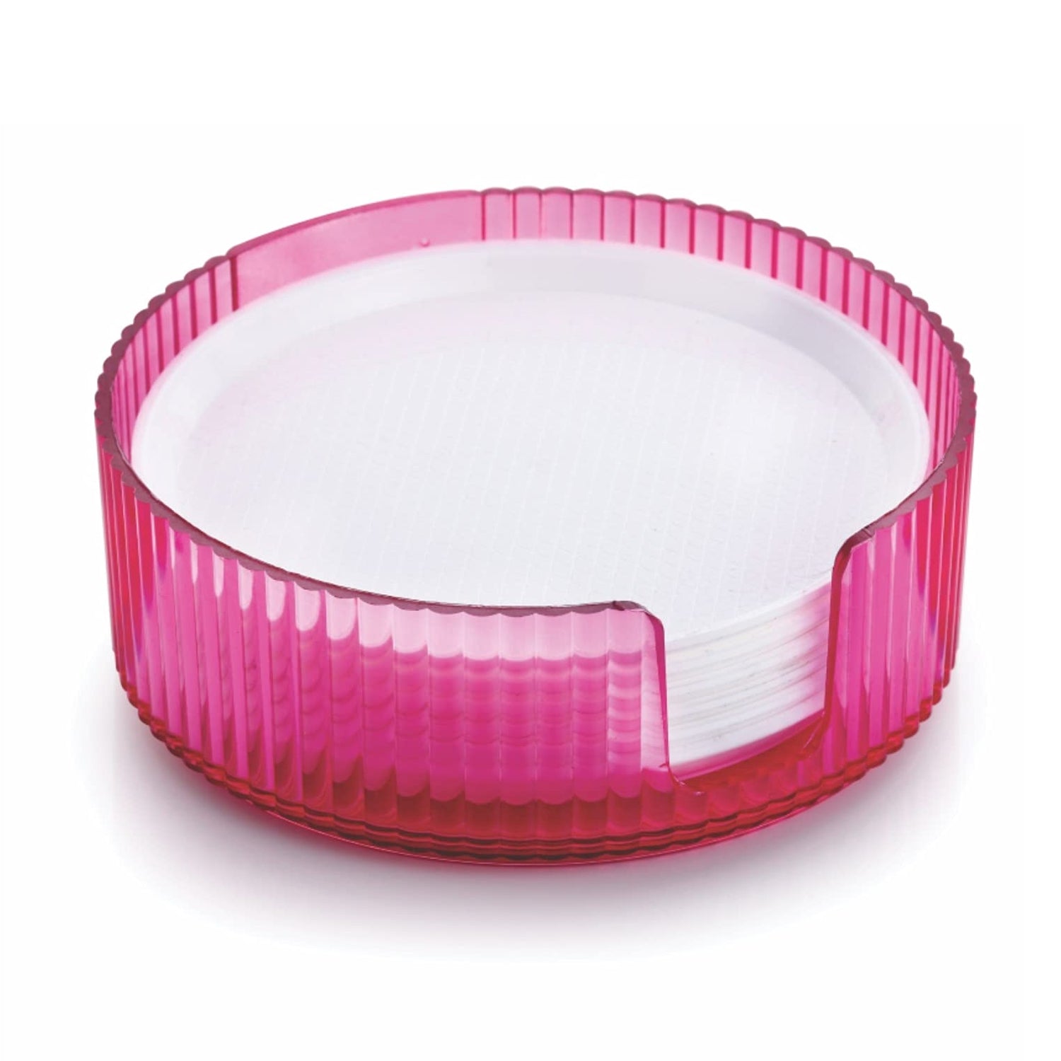 5513 Coasters Set Of 6 Plastic Coasters Spill Protection For Table Desk Durable And Non Slip Plastic Coaster Fit Common Size Drinking Glass Coffee Cup Tea Cup Mug - Zidbik