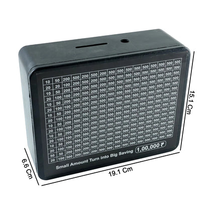 Reusable Savings Tracker Money Box (1 Pc) - Zidbik