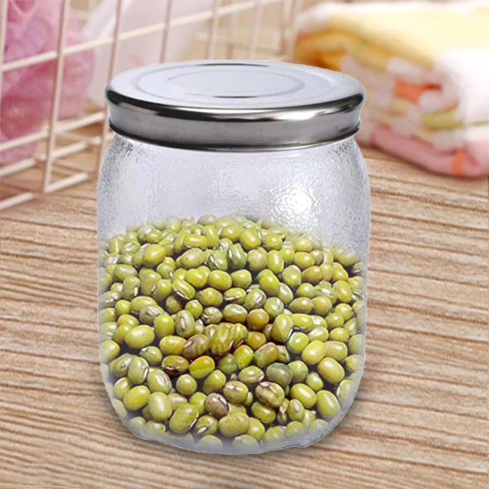 3677 Mason Jar With Airtight Lids (2000 Ml) - Zidbik