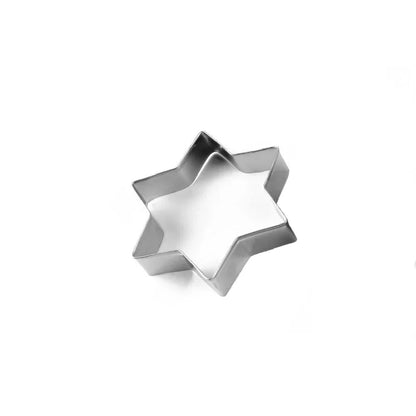 0827 Cookie Cutter Stainless Steel Cookie Cutter With Shape Heart Round Star And Flower (4 Pieces) - Zidbik