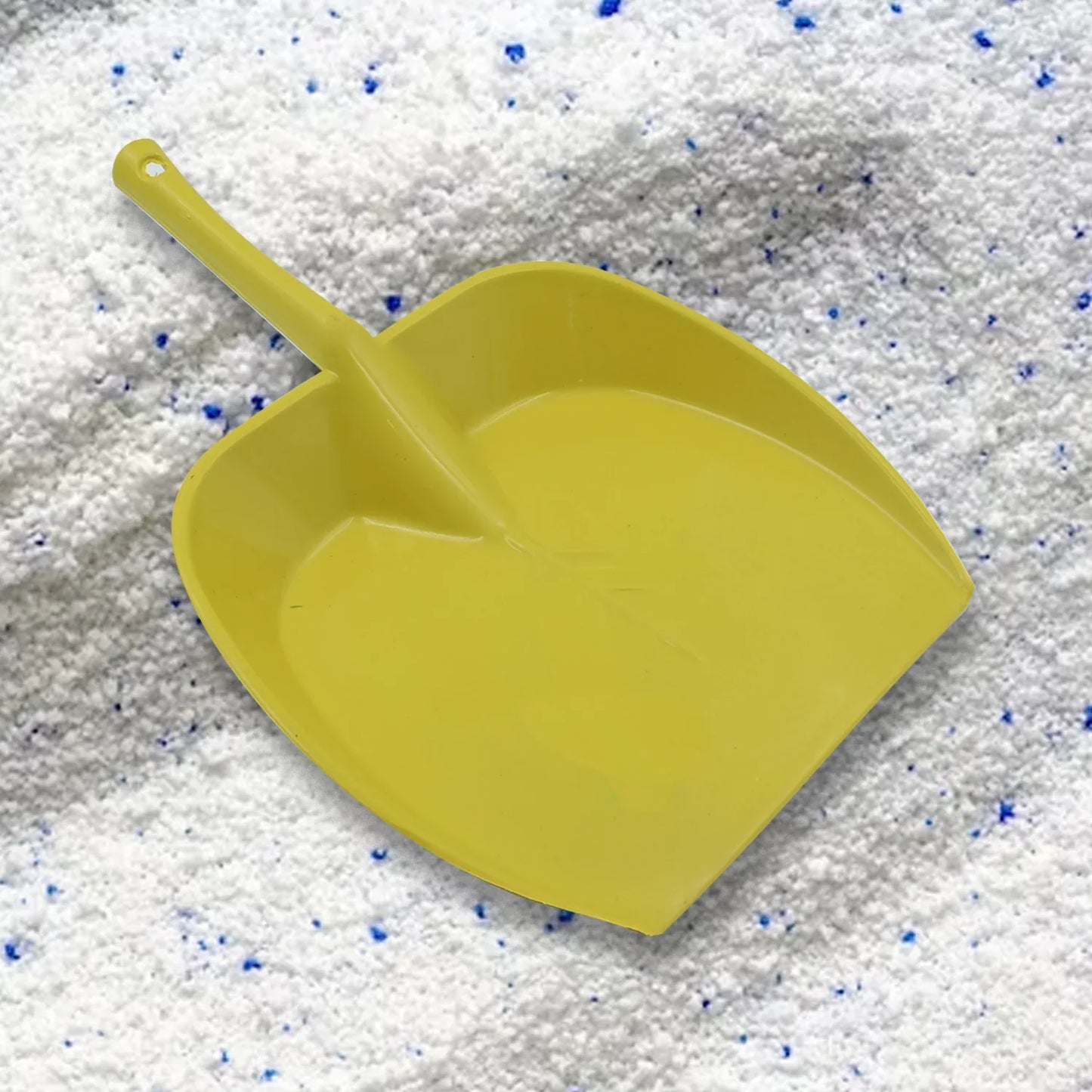 8732 Dustpan With Long Handle Dust Collection Dust Pan Tray For Kitchen Home Office Bathroom Etc (1 Pc Multicolor ) - Zidbik
