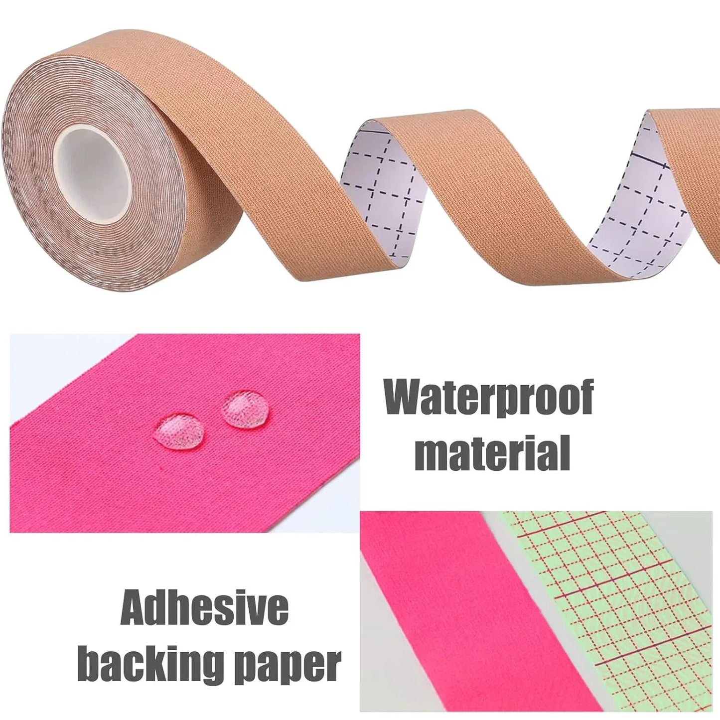 Face Lifting Tape Myofascial Face Tightening Tape 2.5 Cm X 5 M Approx (1 Pc) - Zidbik