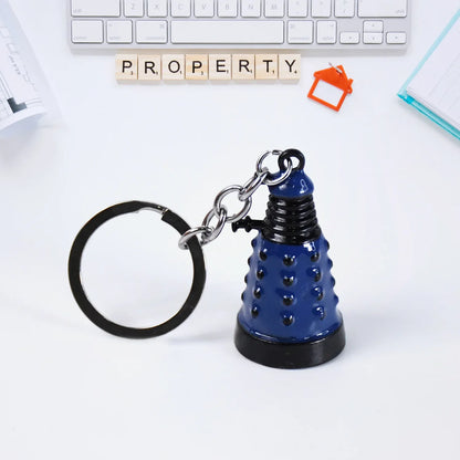 Metal Keychain - Durable Stylish Accessory (1 Pc Mix Color) - Zidbik
