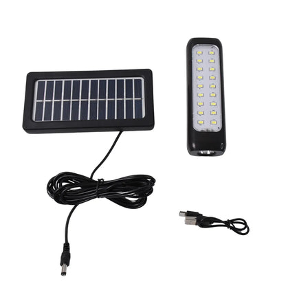 3 Modes Outdoor Indoor Hanging Solar Light Small 18led 1 Big Led - Zidbik