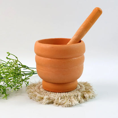 Unbreakable Plastic Mortar Pestle - (Set) - Zidbik