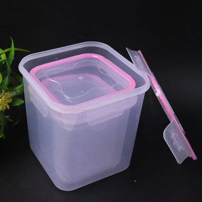Kitchen Storage Container Set Of 3 Pcs (1500 1000 500 Ml) - Zidbik
