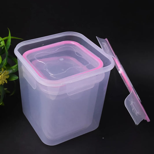 Kitchen Storage Container Set Of 3 Pcs (1500 1000 500 Ml) - Zidbik