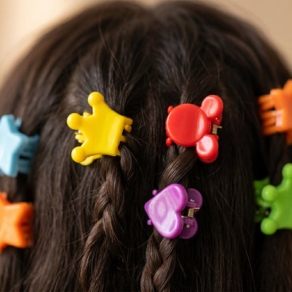 Colorful Mini Hair Claw Clips Set (1 Set)