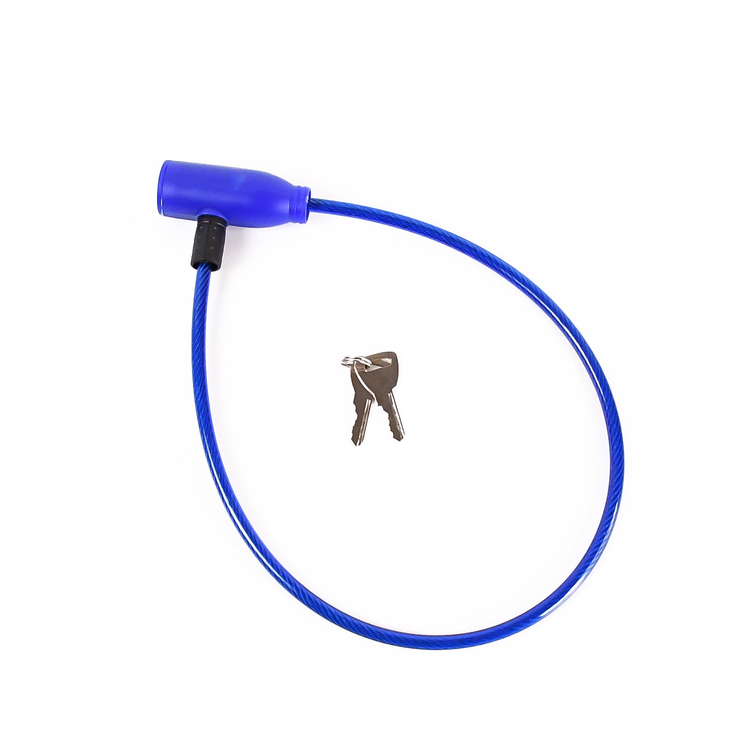 Heavy Duty Multipurpose Steel Cable Safety Lock With 2 Keys (1 Pc) - Zidbik