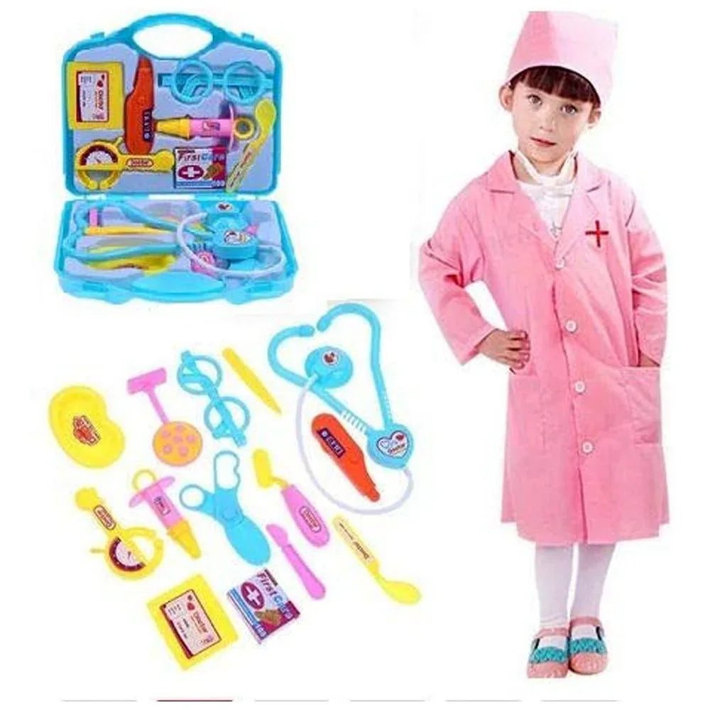 1903 Kids Doctor Set Toy Game Kit For Boys And Girls Collection (Multicolour) - Zidbik