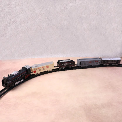 Toy Train Set For Kids Battery Operated Train With Track Set - Zidbik