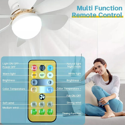 40w Led Ceiling Fan Remote Control - Zidbik