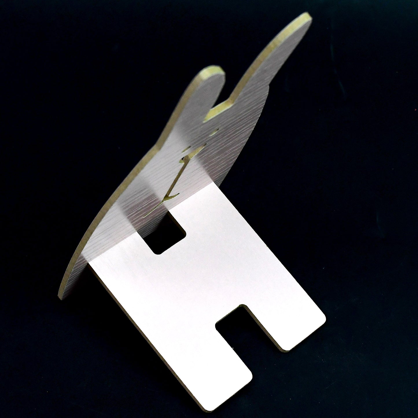 Wooden Cute Lovely Rabbit Design Mobile Stand (1 Pc) - Zidbik