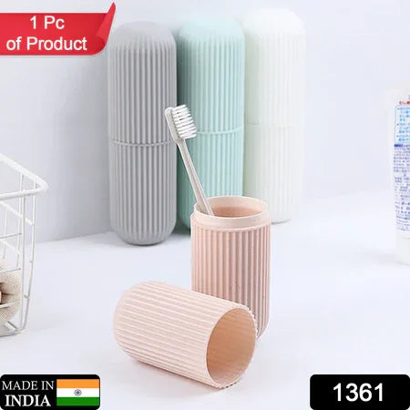 1361 Multipurpose Capsule Shape Portable Travel Storage Bottle - Zidbik