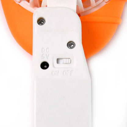 Rechargeable Handheld Mini Fan (Battery Not Included Mix Color) - Zidbik