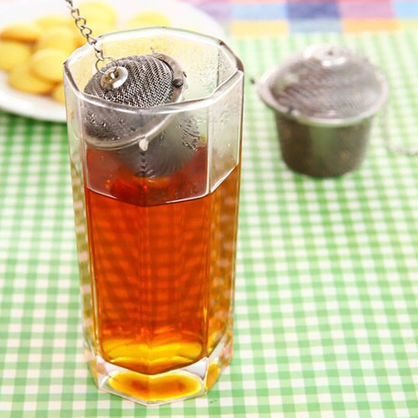 2744 Ss Easy Tea Filter Used For Filtering Tea Purposes While Making It In All Kinds Of Official And Household Kitchen Places Etc. - Zidbik