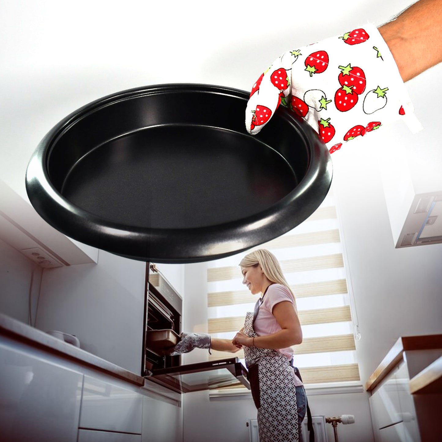 2943 4pc Kitchen Tools 1pc Spatula Brush 1pc Oven Glove 1pc Egg Yolk Separator And Paper Cup Set Of 25pcs - Zidbik