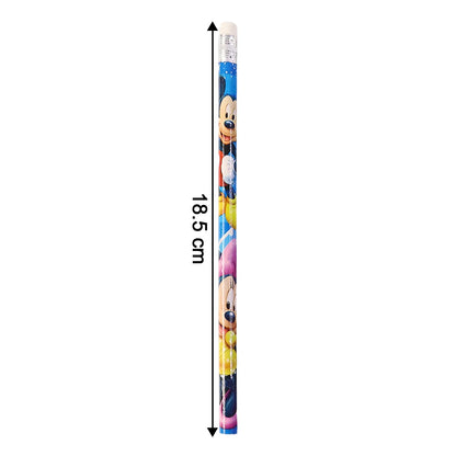 Premium Cartoon-printed Graphite Pencils Set Of 12 Pc - Zidbik