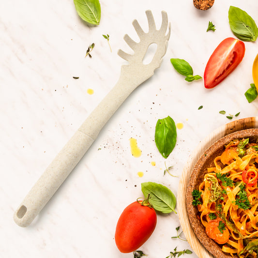 Plastick Kitchen Accessories Whisk  Pasta Spoon  Soup Spoon Heat Resistant  Non Stick Spoons Kitchen Cookware Items  (1 Pc ) - Zidbik