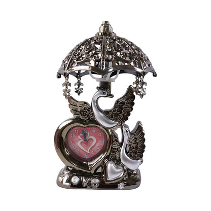 Decorative Swan Couple Table Lamp (1 Pc) - Zidbik