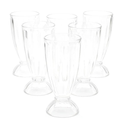 Apex Premium Dessert Falooda Glasses (Approx 400ml 6 Pc) - Zidbik