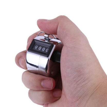1550 4 Digits Hand Held Tally Counter Numbers Clicker - Zidbik