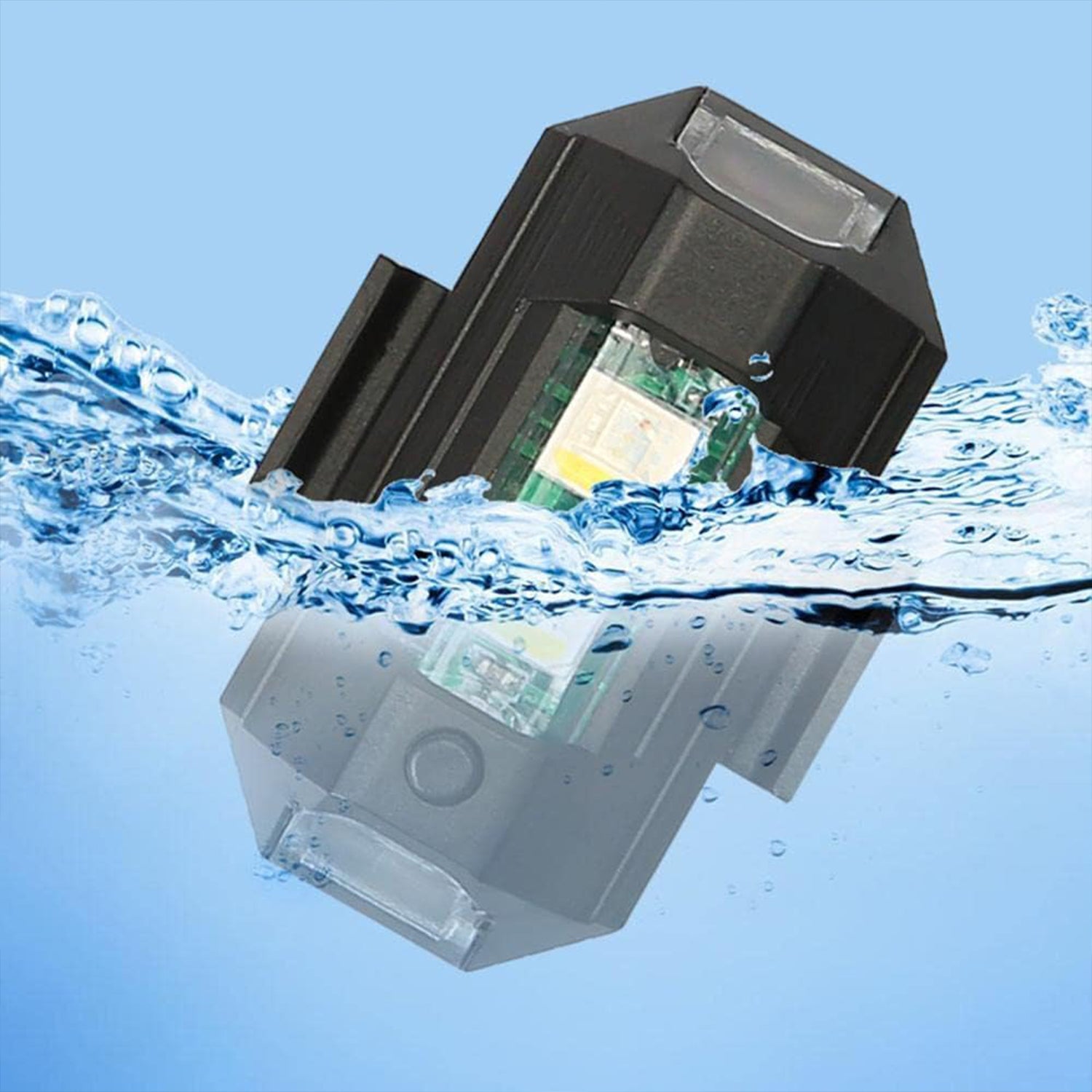 7497 Mini Led Strobe Lights Waterproof Lights Lightweight Rgb Led Lights Drone Strobe Lights Veicle Anti-collision Strobe Light Bike Motocycle Lights Usb Recharge  Multi-colors - Zidbik