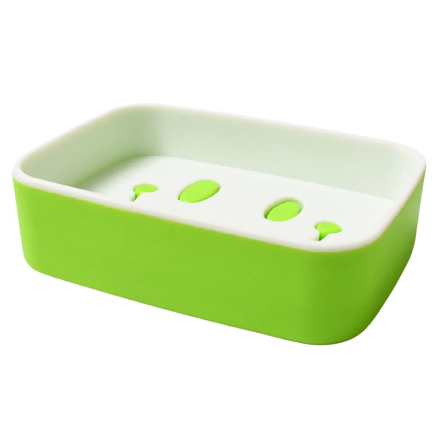 14500 Portable Travel Home Box Cute Cartoons Smile Face Container Draining Holder Soap Dish - Zidbik