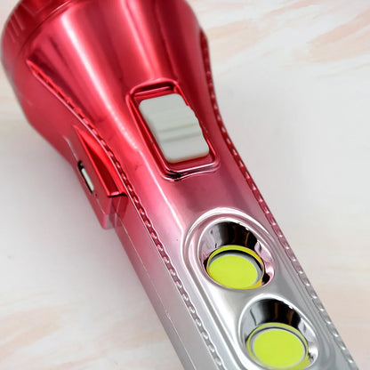 Multi Functional 3 Led Torchlight Flashlight (1 Pc) - Zidbik