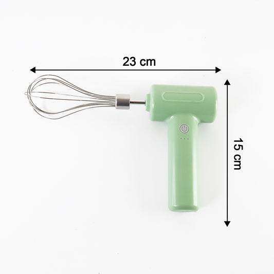 Cordless Electric Whisk  Egg Beater - (1 Pc) - Zidbik