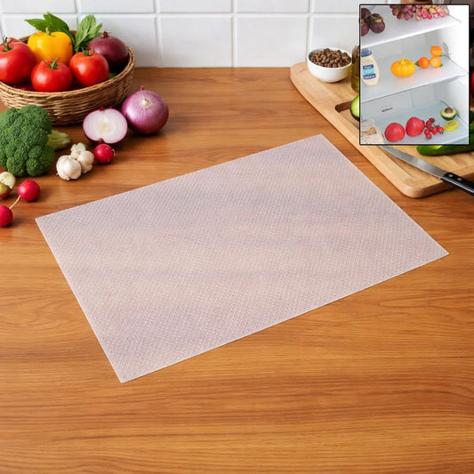 Transparent Plastic Fridge Mat 45 29 Cm (1 Pc) - Zidbik