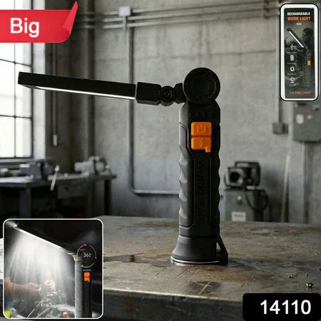 Rechargeable Adjustable Big Led Work Light (1 Pc) - Zidbik