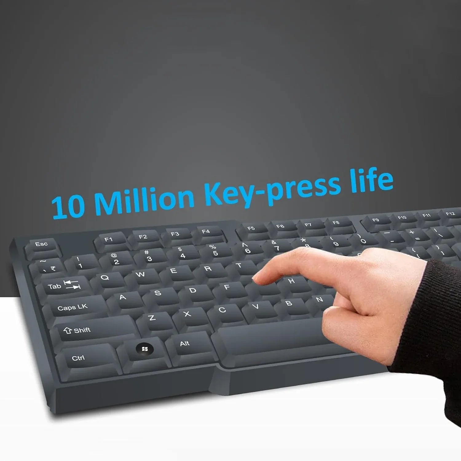 Wired Usb Keyboard 104 Keys (1 Pc) - Zidbik