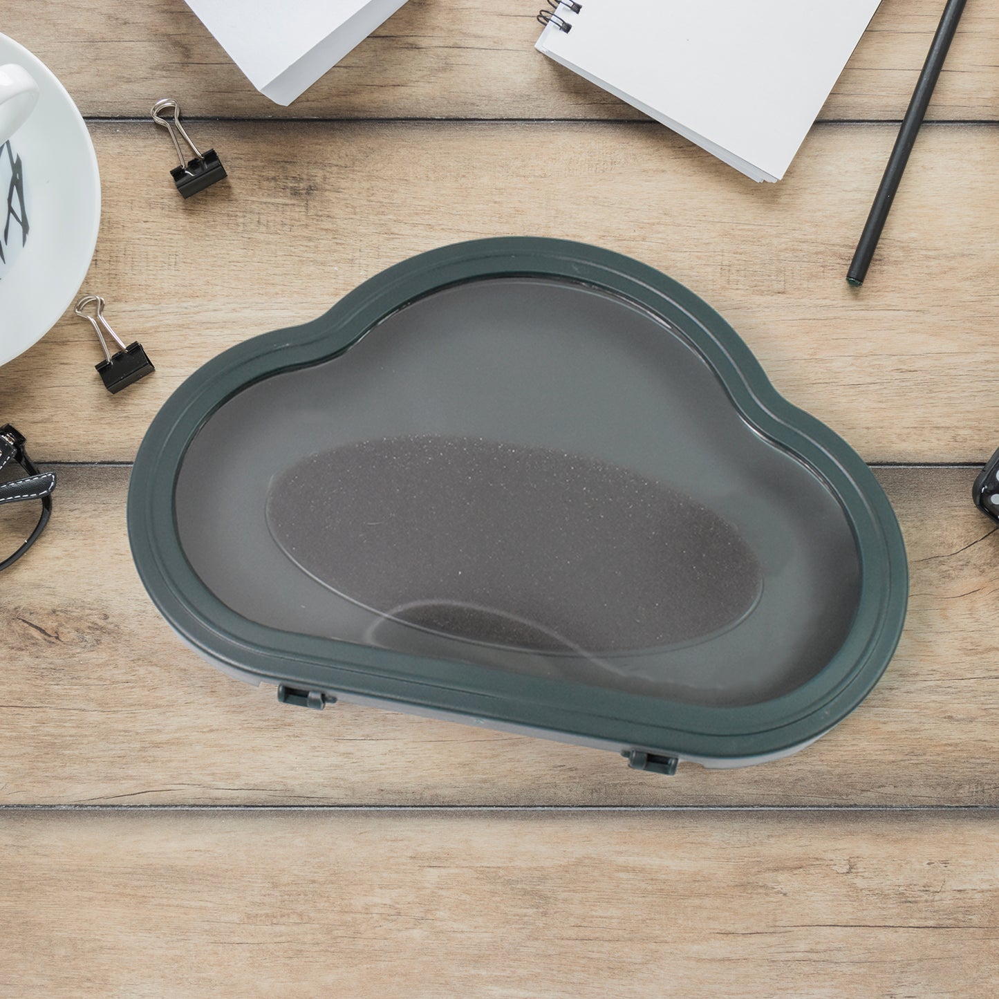 Smartphone  Mobile Stand Waterproof Case Smartphone Stand Case (1 Pc   Gray Colour) - Zidbik