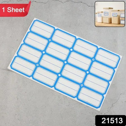 1 Sheets Self-adhesive Label Stickers - Zidbik