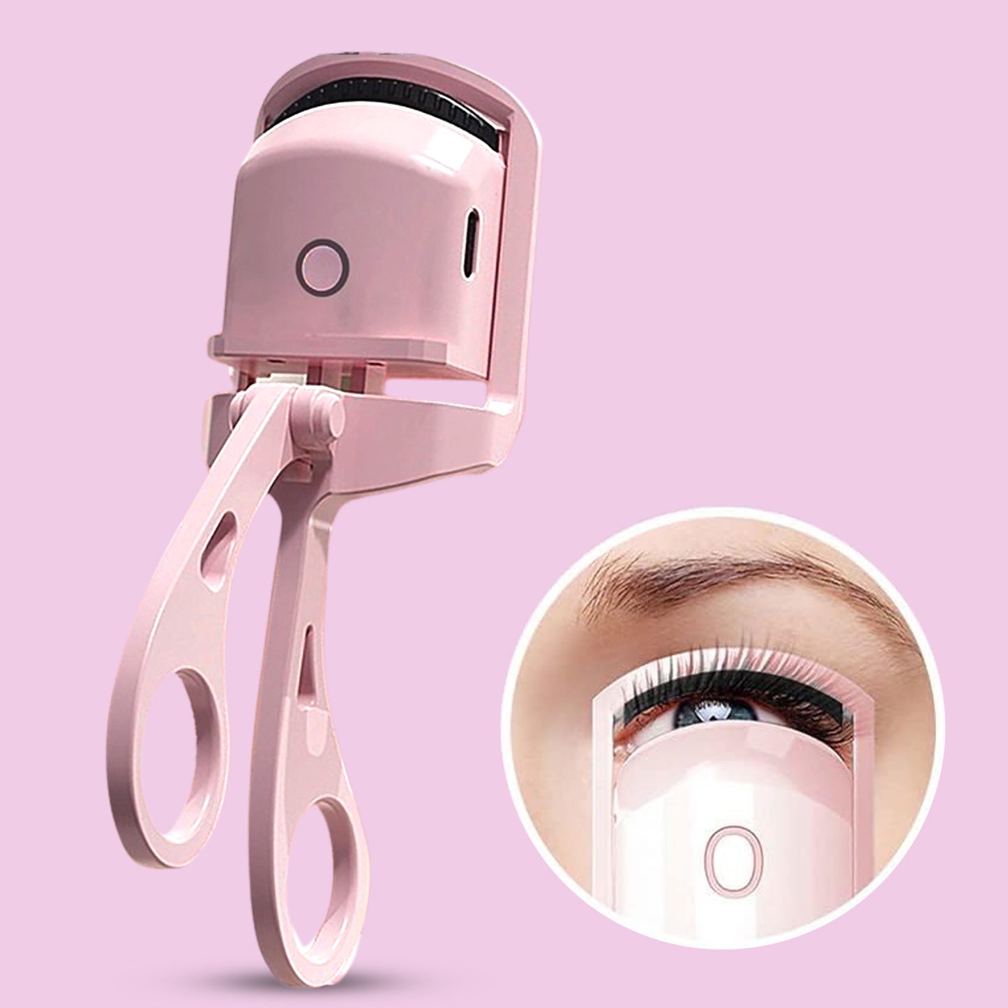 Electric Heated Eyelash Curlers (1 Pc) - Zidbik