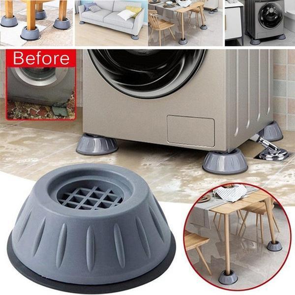 1706 Machine Leveling Feet Anti Walk Pads Shock Absorbed Furniture Lifting Base - Zidbik