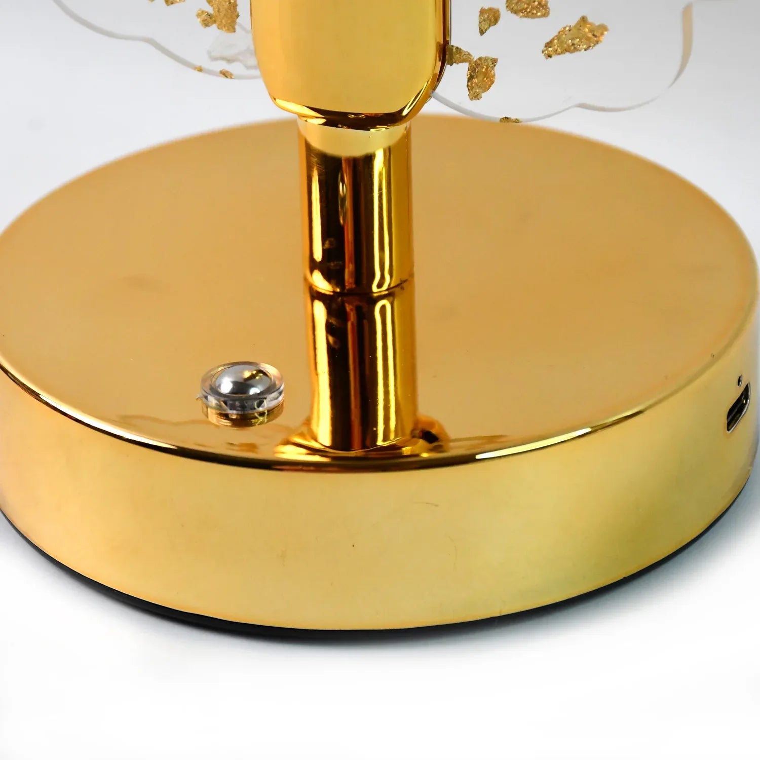 Luxury Golden Crystal Led Table Lamp (1 Pc) - Zidbik