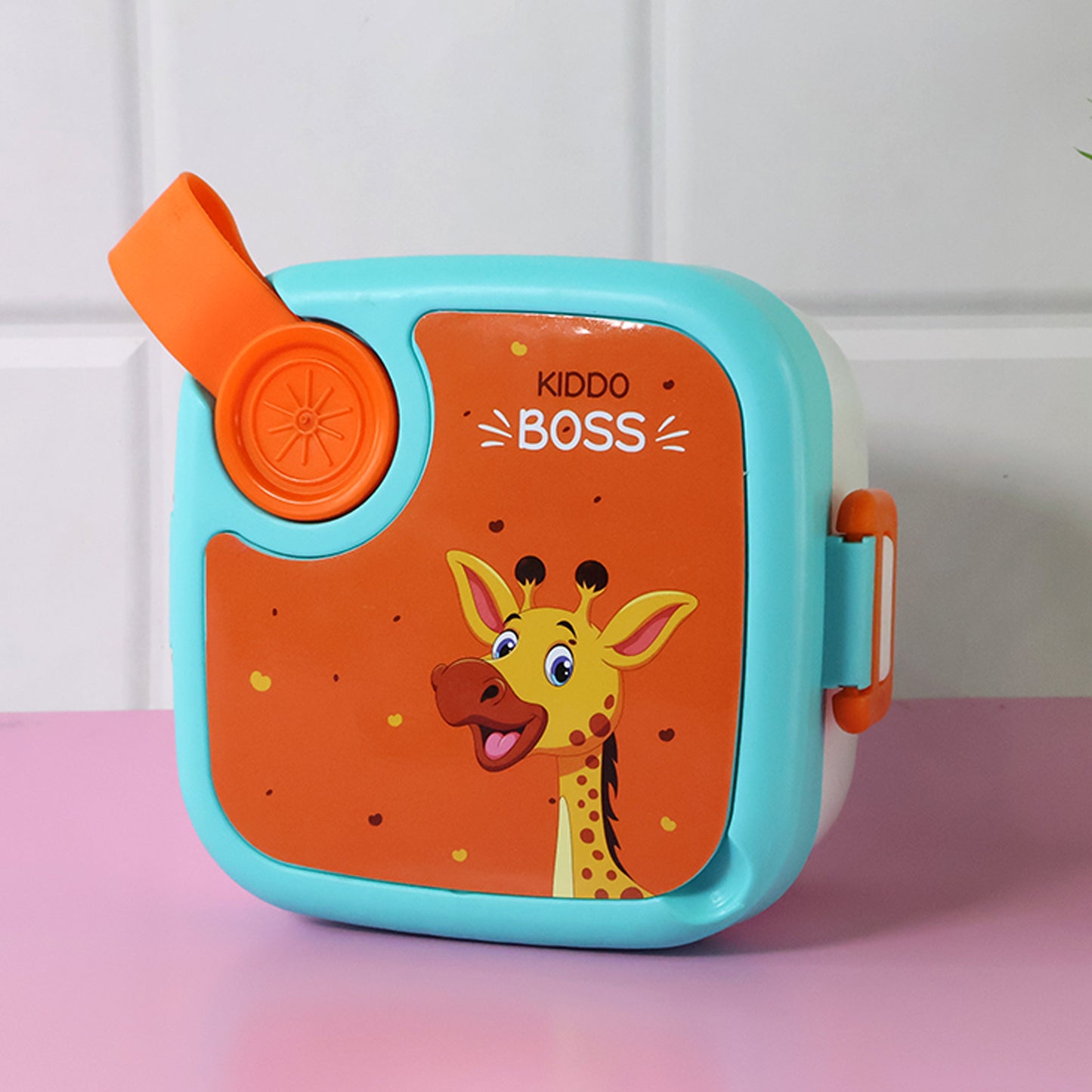 Kids Cartoon Lunch Box - (1 Set) - Zidbik