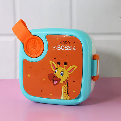 Kids Cartoon Lunch Box - (1 Set) - Zidbik