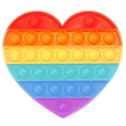 4752 Random Shape Rainbow Colored Fidget (1pc Only) - Zidbik