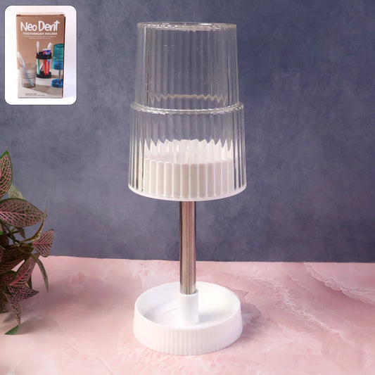 Rotating Bathroom Toothbrush Holder Stand (1 Pc) - Zidbik