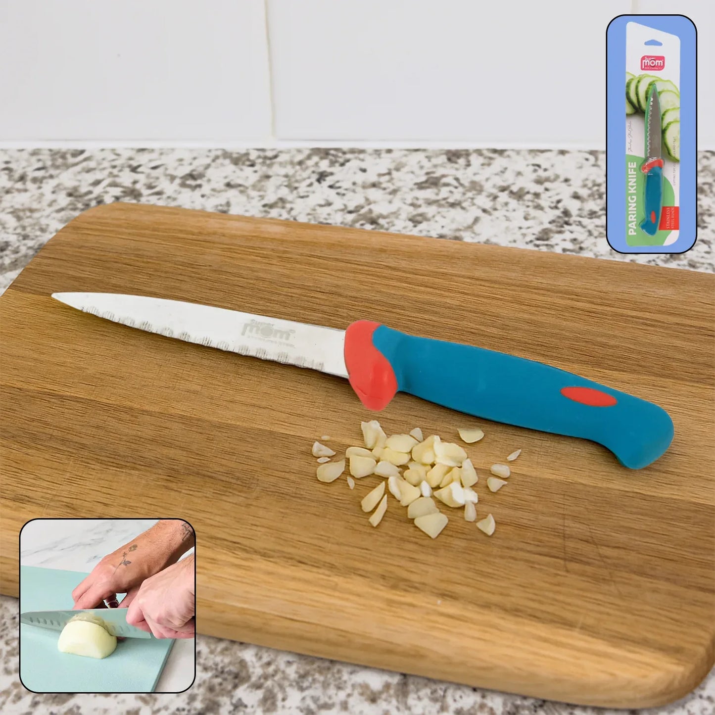 Supermom Premium Stainless Steel Paring Knife - Zidbik