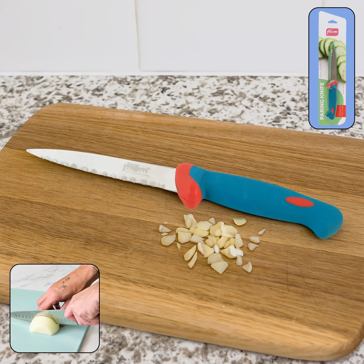 Supermom Premium Stainless Steel Paring Knife - Zidbik