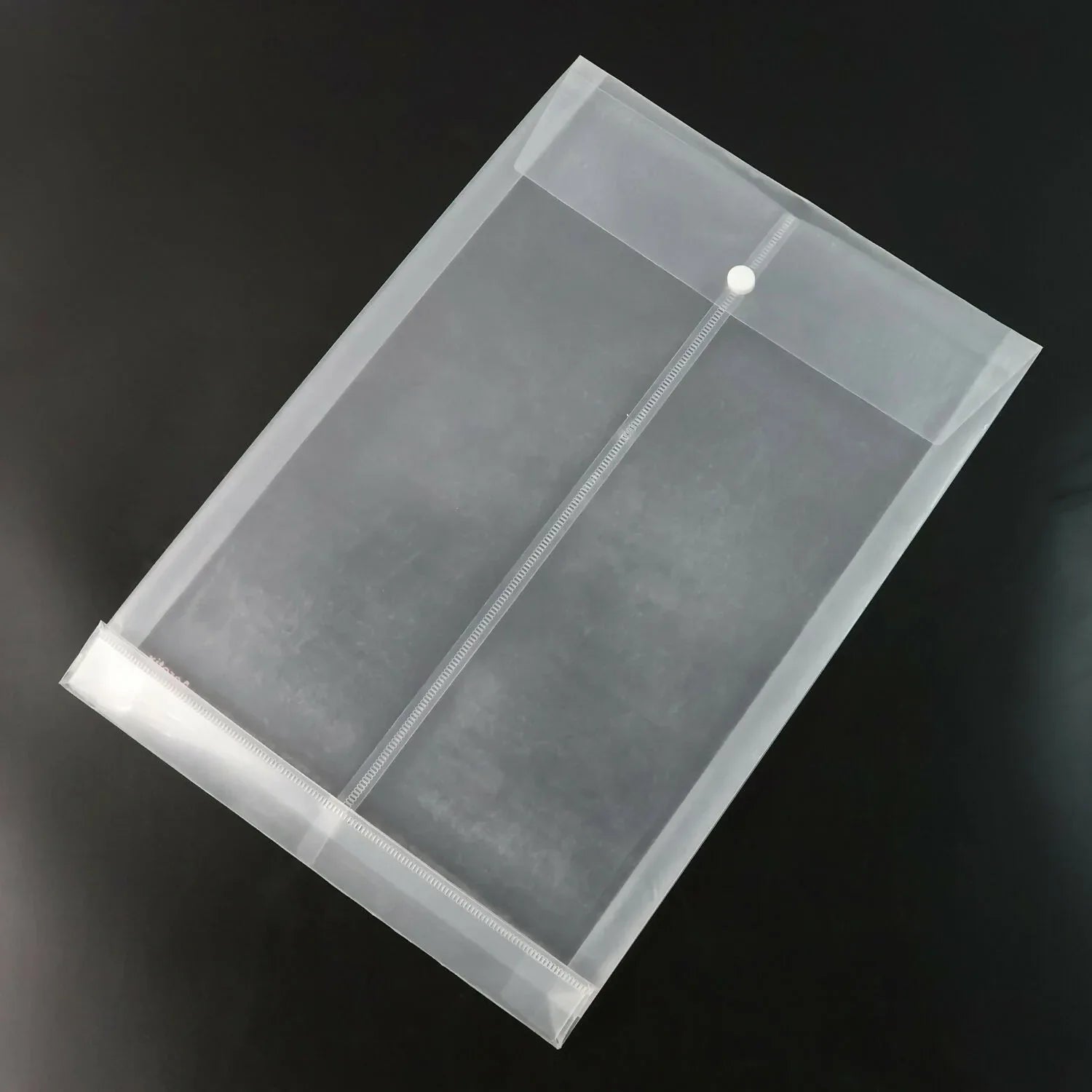Mix Design Transparent Document Folder A4 Size Clear File Protector (1 Pc) - Zidbik